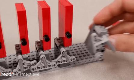 ‘Infinite’ Lego domino ring.