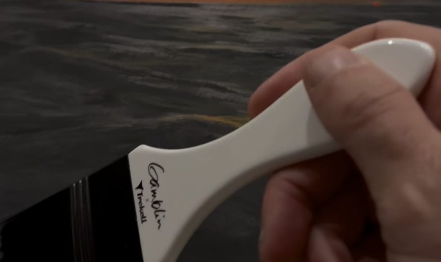 Satisfying oil painting varnish.