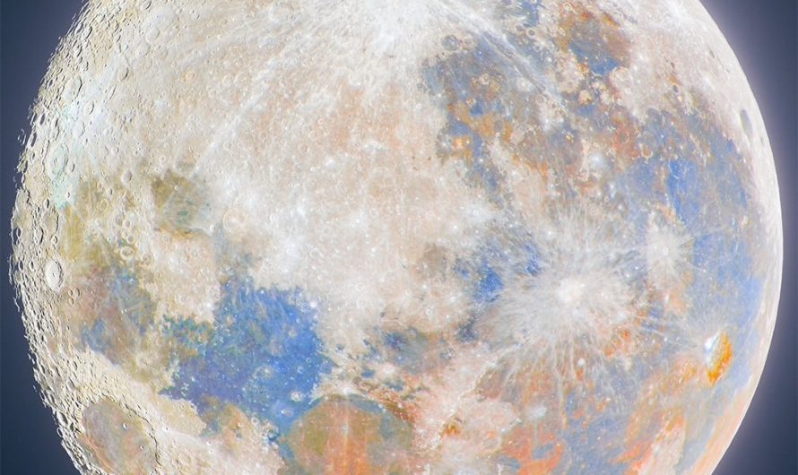 450GB of data and thousands of stacked images reveal the Moon’s mineral composition.