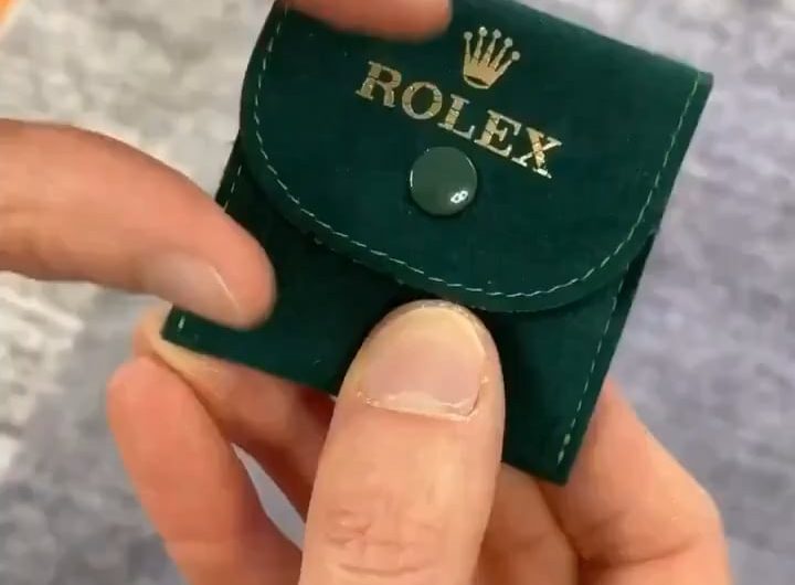 A 1970 Rolex WATCH shaped like a coin