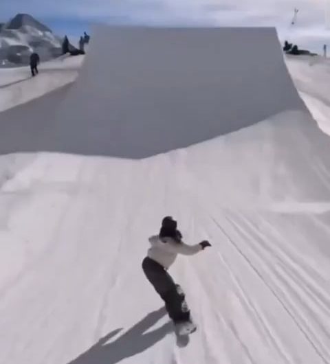A 21-year-old Japanese snowboarder, Kokomo Murase, just landed a backside triple cork 1620. She’s the first woman ever to do it.