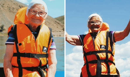 A 91-year-old Grandma traveled around the World alone, Sharing her Journey on Facebook.