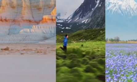 A perfectly clean transition using real footage from Kazakhstan. Credit bydastann