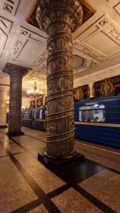 A subway station in Russia