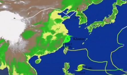 Average Typhoon Season in Southeast Asia