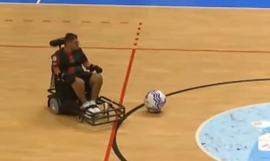 Belgium Powerchair Football.