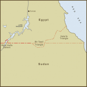 Bir Tawil is a territory bordering Egypt and Sudan that belongs to no one.