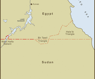Bir Tawil is a territory bordering Egypt and Sudan that belongs to no one.