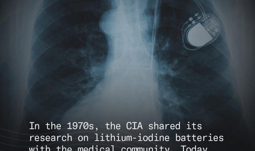 CIA battery research later became medical pacemaker technology
