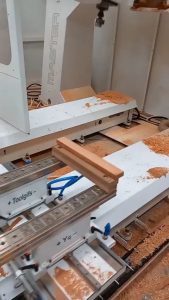 CNC Woodworking with Automatic Tool Changer