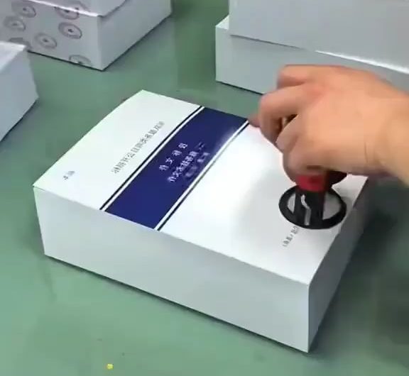 Chinese sealing with pressure red seals of official contracts, litigations, documents -to prevent ad hoc adulteration.