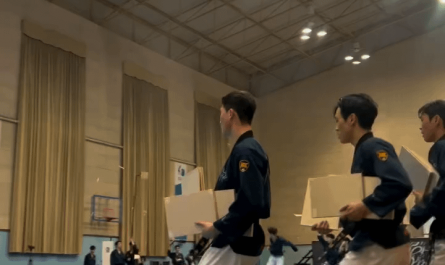Choi Seung-won spin-kick 12 boards in a row