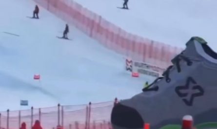 Doggo just wanted a chance to compete in the Winter Olympics.