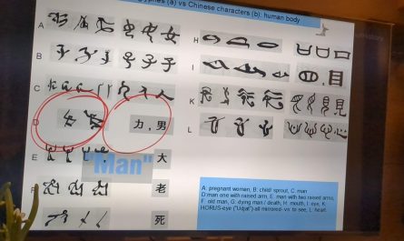 Egyptian Hieroglyphs vs Chinese Characters