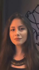 Egyptian singer sings an ancient Egyptian song in the original language. Although ancient Egyptian music dates back to around 4000 BC, this song seems to be dated around 100-200 BC.