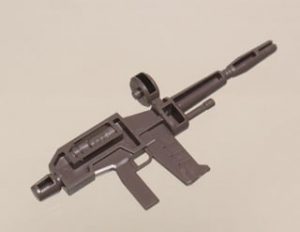 Filling the voids in this model kit's gun