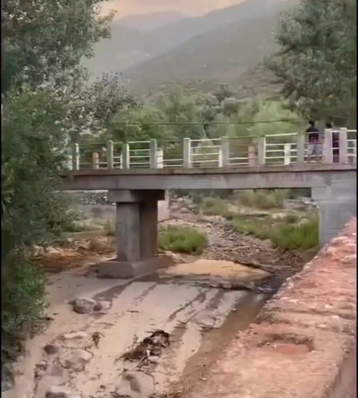 Flow of Flood water