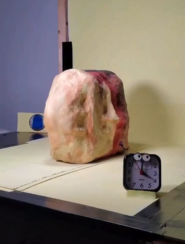 Frame by frame… this stop-motion animation took 3.5 hours to film! A creation by artist Ellard Devane for the series Hazbin Hotel.