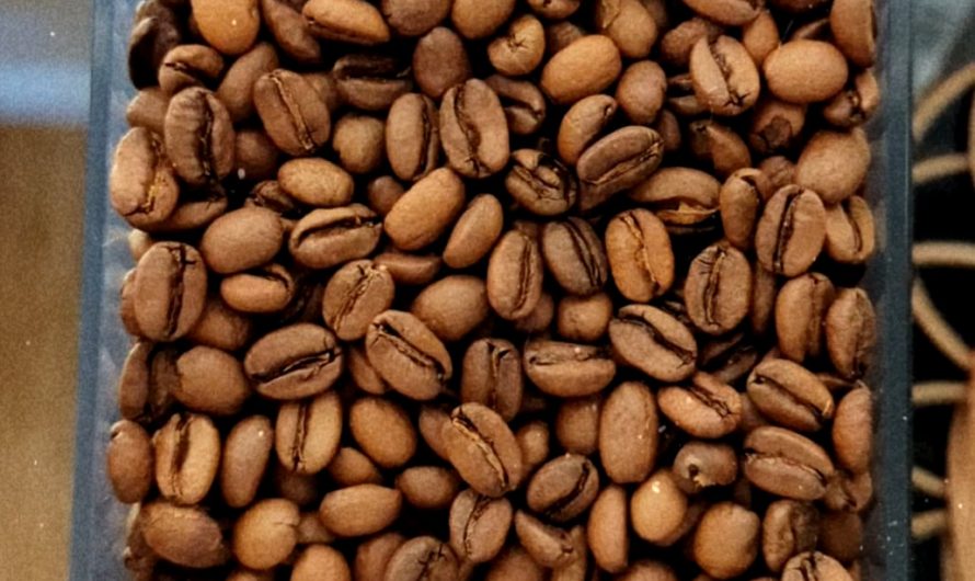 Freshly ground coffee