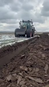 Getting ready for Spring Planting. Turn the soil now so it is ready for a new growing season