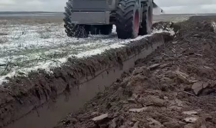 Getting ready for Spring Planting. Turn the soil now so it is ready for a new growing season