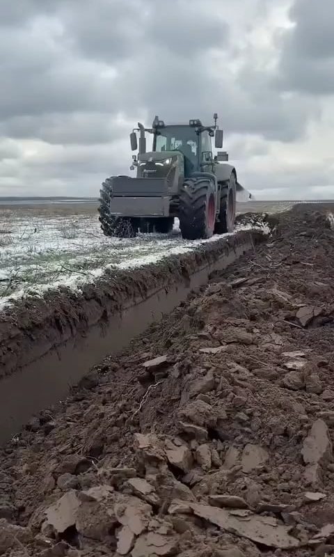 Getting ready for Spring Planting. Turn the soil now so it is ready for a new growing season