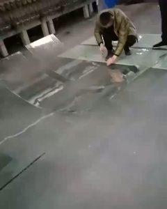 Glass Flattening Operation