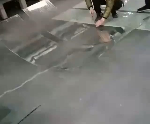 Glass Flattening Operation