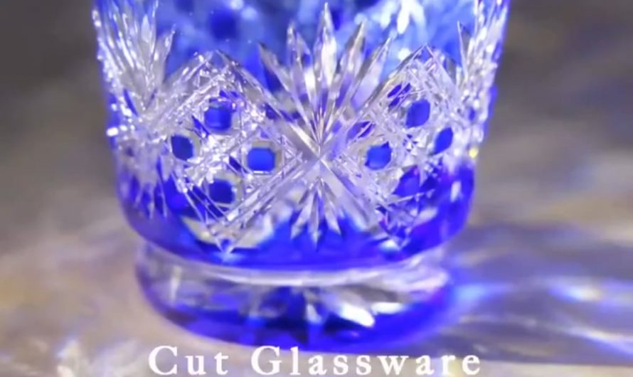 Hand cut Japanese Glassware