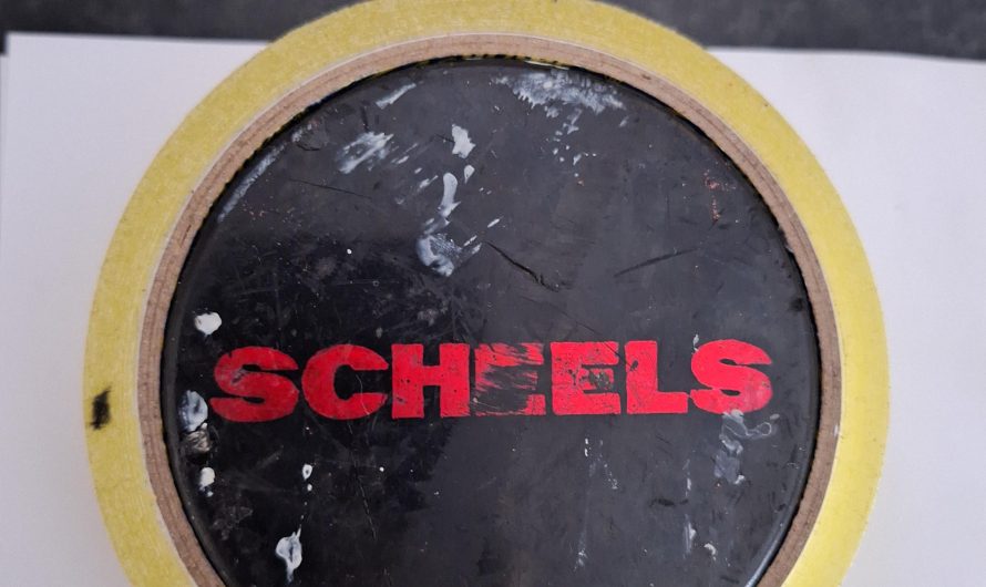 Hockey pucks fit beautifully inside sellotape