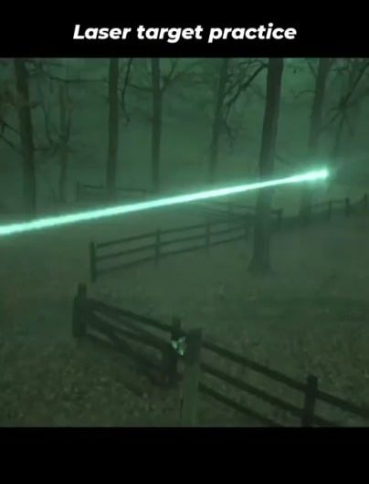 “Homemade” laser.