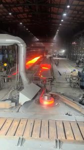 Hot steel rolling