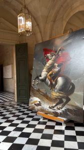 How a masterpiece is placed back after restoration