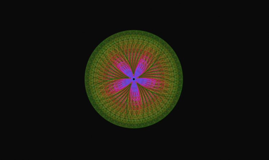 I created this animation with polar functions