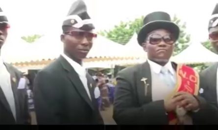 In April 2022, the Ghanaian Dancing Pallbearers sold their viral video as an NFT for $1.046 million, equivalent to 372 Ethereum at the time.