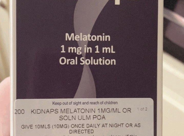 In Ireland there is a medicine you can give to kids that makes them drowsy and sleepy. It has an unfortunate name.