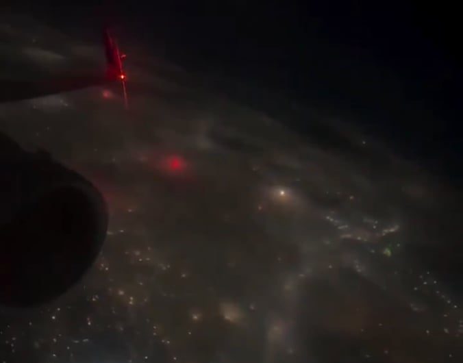 India seen from the sky during Diwali