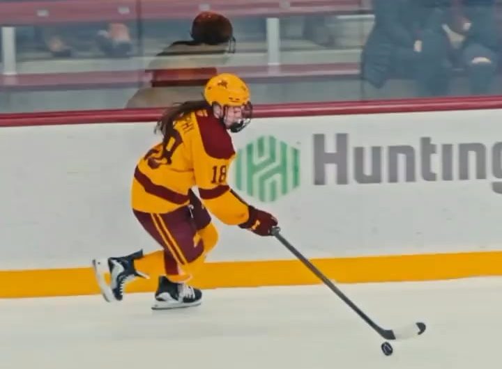 Insane stick handle and puck control