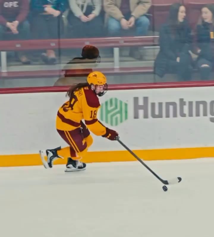 Insane stick handle and puck control