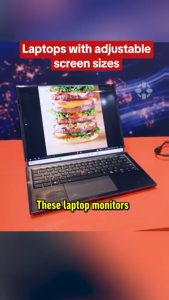 Lenovo showing Vertical and Horizontal expanding screens at CES 2026.