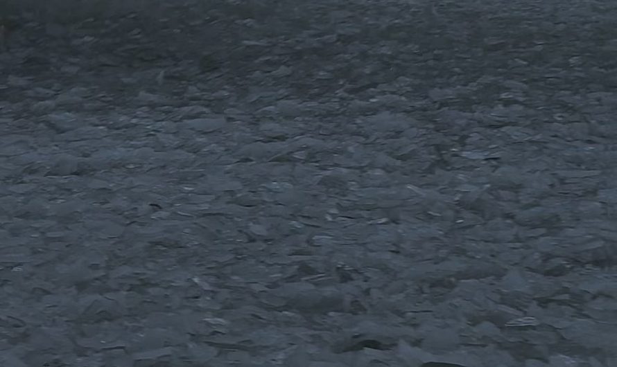 Love watching ice get crushed