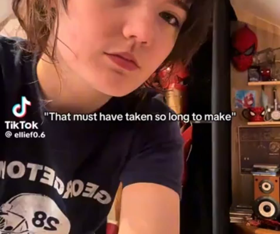 Made her own Iron Man suit