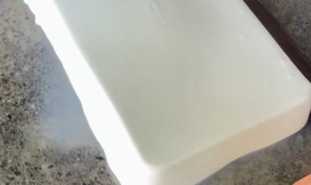 Manually pressing rubber into sheet