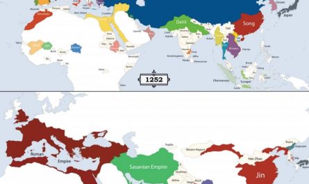 Many peole dont realize how huge the Mongol empire was at its peak. Here is a side by side comparison of the Roman and the Mongol Empire