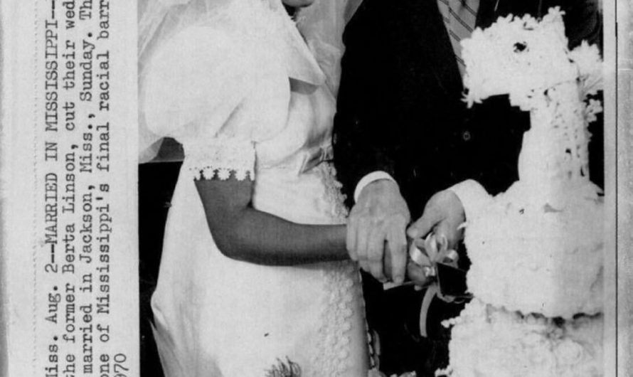Mississippi’s first interracial marriage in 1970 (just 3 years after it became legal in the U.S.)
