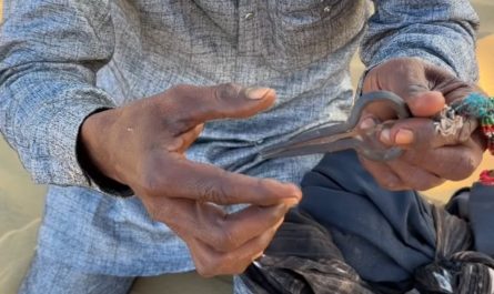 Morchang, a traditional instrument from Rajasthan, India.
