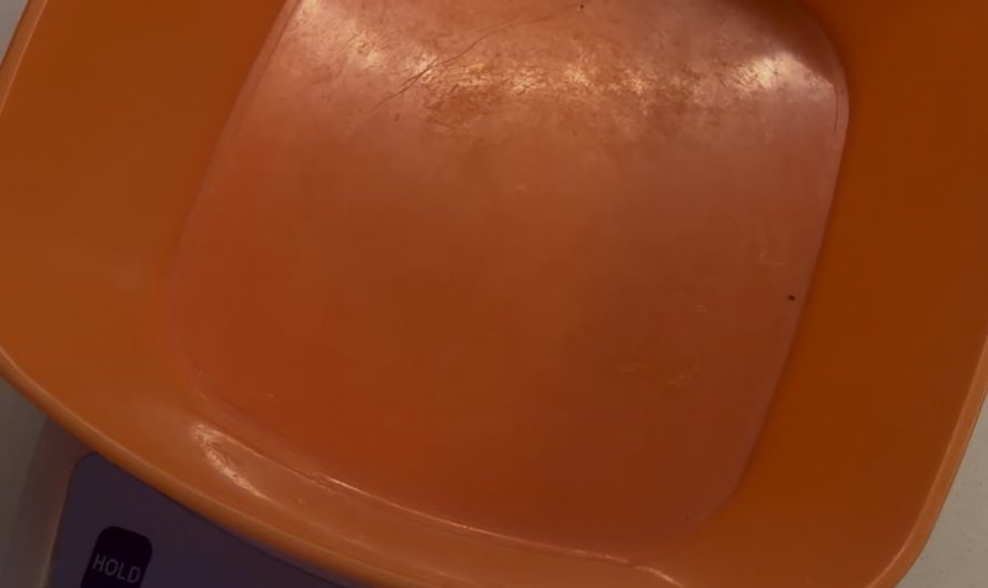 My favorite bowl weighs exactly 400g