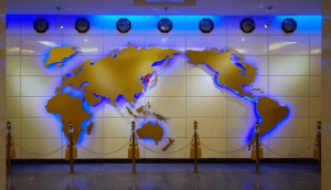 North Korea's Version of the World Map