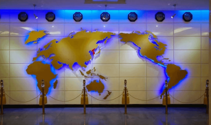 North Korea’s Version of the World Map