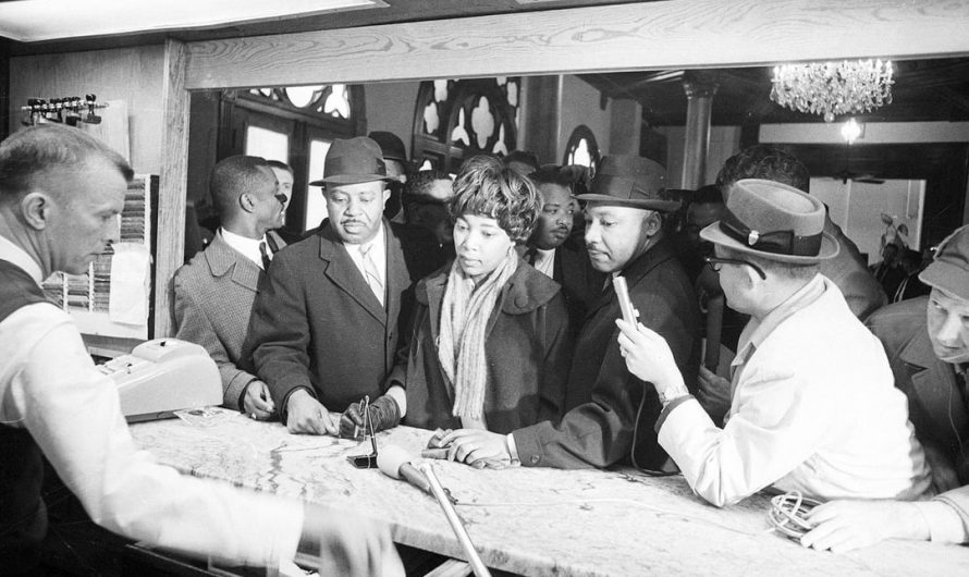 On January 18, 1965, Dr. Martin Luther King was assaulted by a segregationist in a hotel in Selma, Alabama